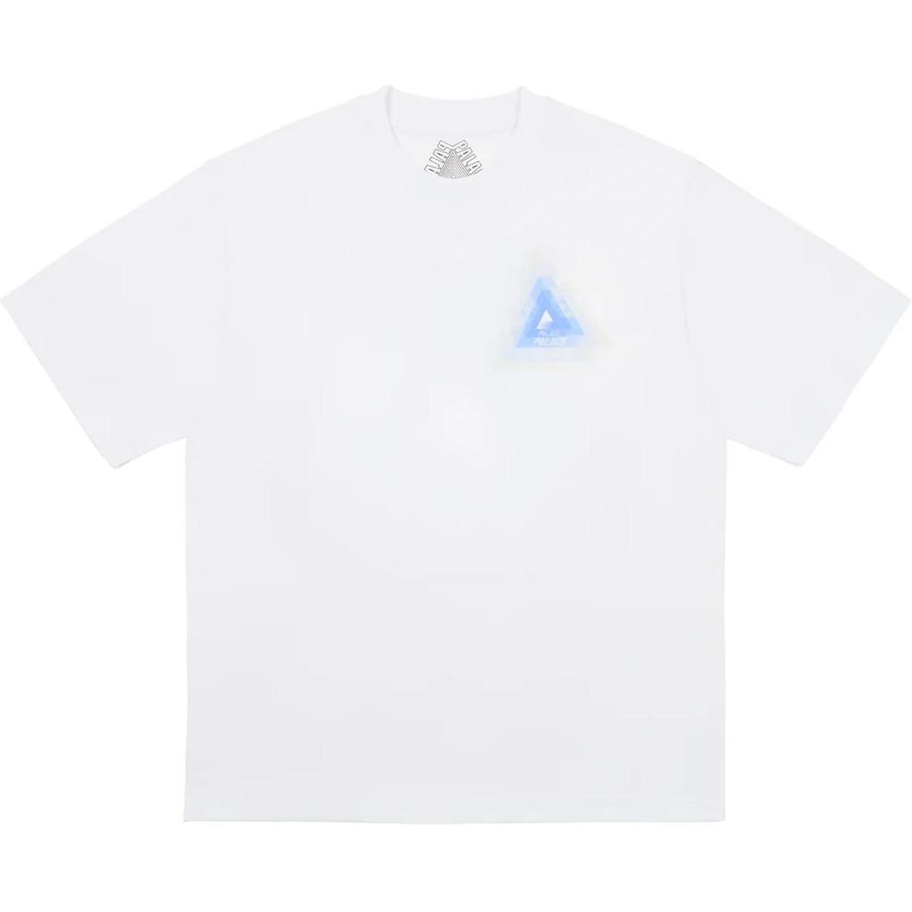 Palace Tri-Faded T-Shirt White Unisex Tops P27TS303