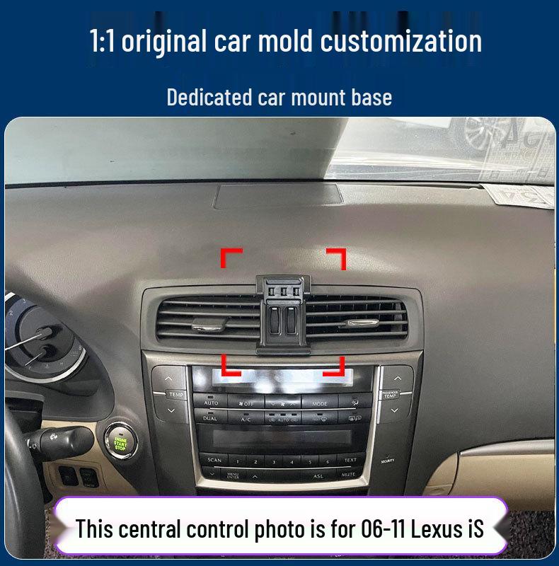 Suport Dedicat pentru Telefon Auto Lexus iS cu Bază Specifică Vehiculului - Durabil și Stabil