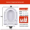 Universal Thickened O-Shape Toilet Seat