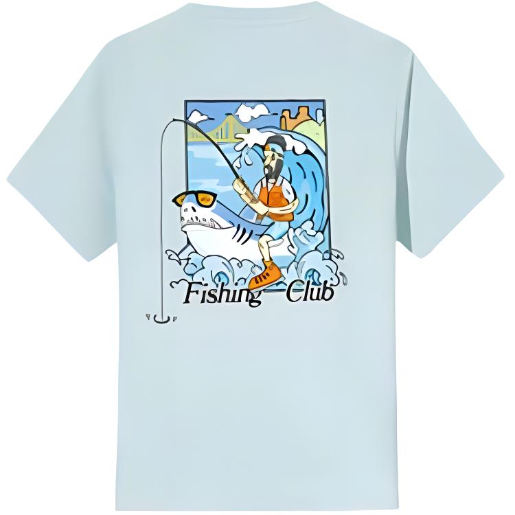 Anta Basketball-Serie Thompson Sea Fishing T Bequemes Mode Einfaches Vielseitiges Kurzarm-T-Shirt Herren Tops Seemoosgrün 152521156-2