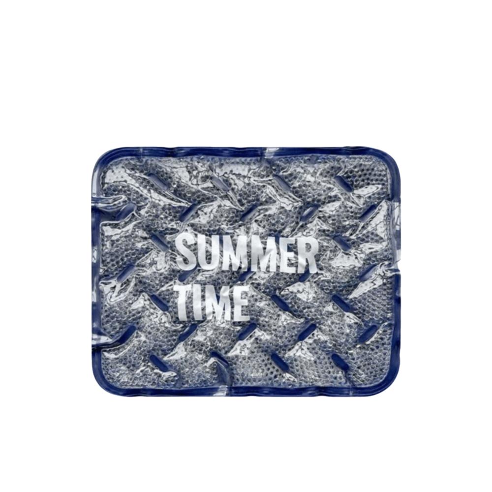 Ice Bead Structure Breathable Ice Bead Pad No Water Injection Car Seat Cooling Relief  Car Seats темно-синий