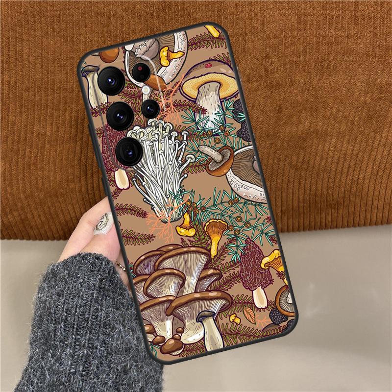 mushroom forest Phone Case For Samsung Galaxy S23 S24 S25 Ultra S9 S10 S22 Plus S20 FE S21 FE Back Cover