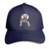 Weimaraner Baseballkappe Golfhut Echter Luxushut Schutzhelm Benutzerdefinierte Kappe Hüte Damen Unisex