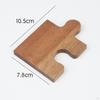 4 Pieces Wood Coasters Coffee Mug Pad Creative Placemat Tea Cup Holder for