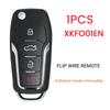 1 Piece For Xhorse XKFO01EN Car Remote Key Car Remote Smart Key Fob Flip 4 Button For Ford Style For VVDI Key Tool