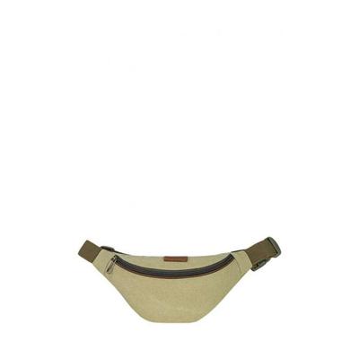 Bolsa de cinto banana Couro Lona P2110