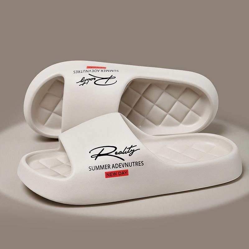 

EVA Comfortable And Lightweight Slippers, Home And Outdoor Slippers, Men S And Women S Couple Two-Color, Easy Bathroom Slippers 44-45 хакі