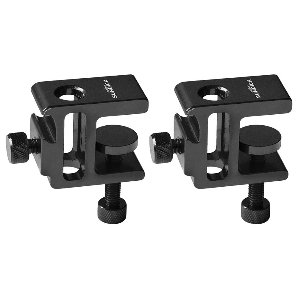 2/4Pcs Light Stand Pole Table Clamp Clip Adjustable Lantern Stand Clip For Light Pole for Outdoor Camping Lantern Camera
