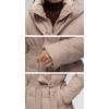 Winter Fashion Casual Windproof Down Coats Women Medium Long Styles Cotton Padded Jacket Down Puffer Hooded Jackets