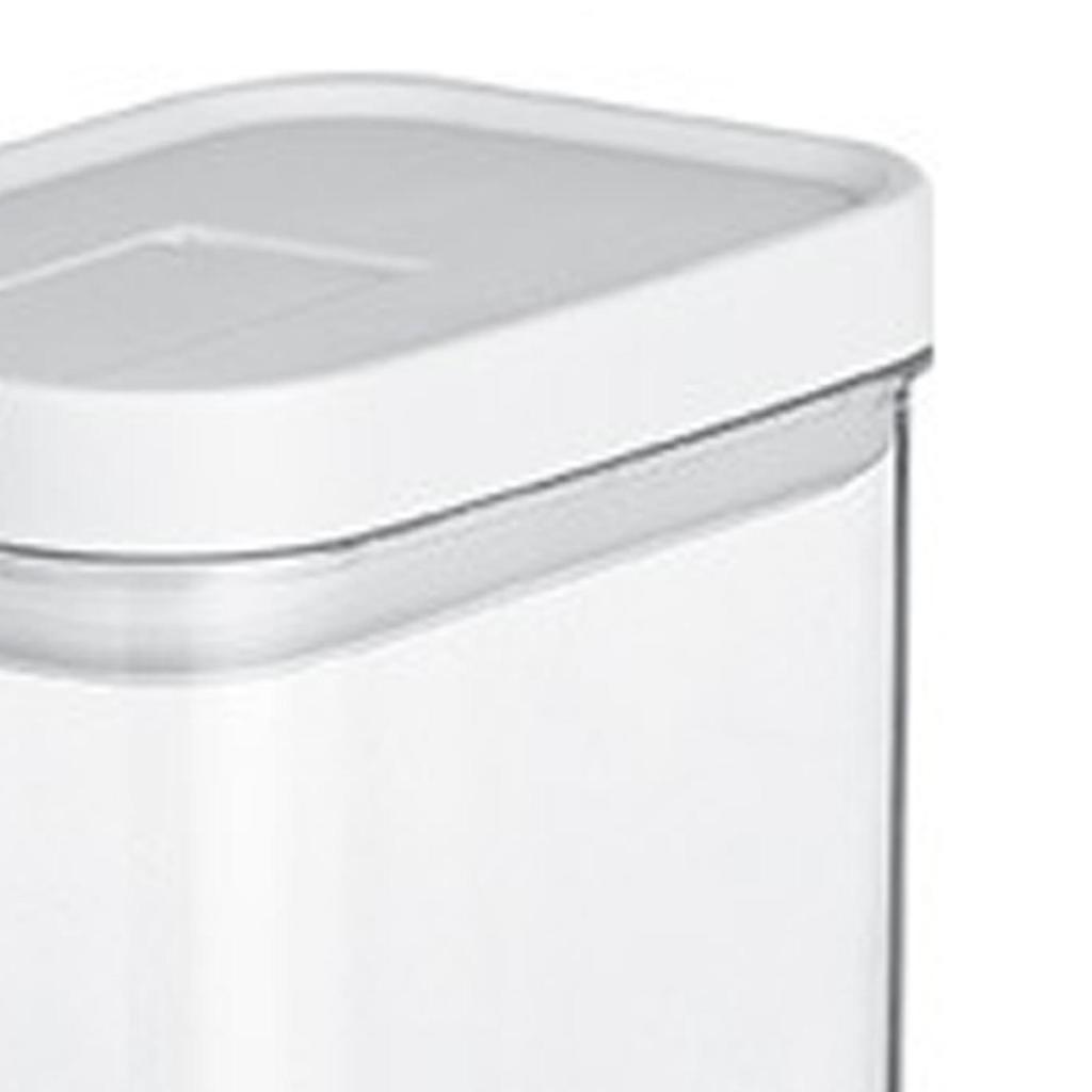 Transparent Food Jar Airtight Stackable Thickened Food Storage Container for Nuts Spices Beans
