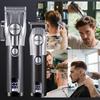 Hatteker Professional Hair Trimmer 2pc Set for Men Electric Shaver Beard & Hair Clipper Rechargeable Haircut Machine for Barber Salon Home