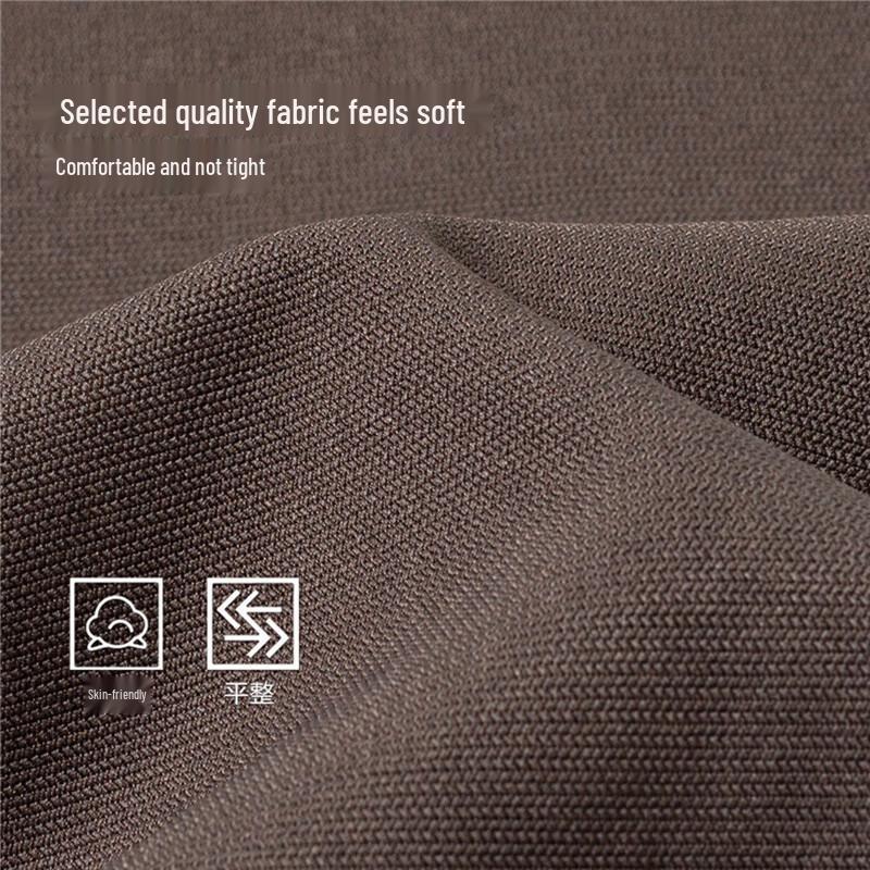 Pierre Cardin Men's Draping Wrinkle-Free Wide-Leg Casual Pants