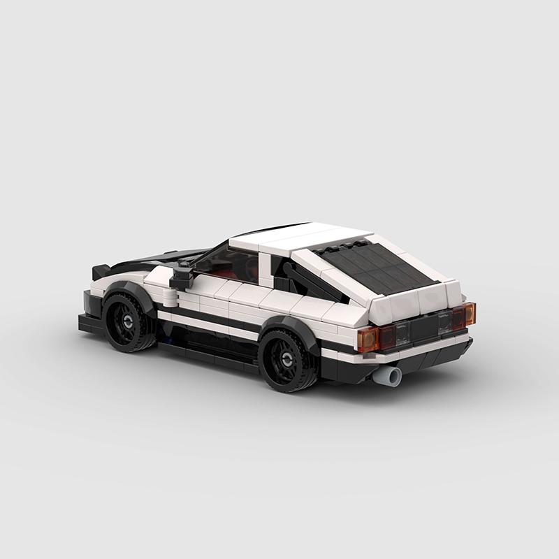 MOC AE Racer 86 Cars City Sports Vehicle Building Blocks Creative Garage Toys Education brick Christmas Child Gift