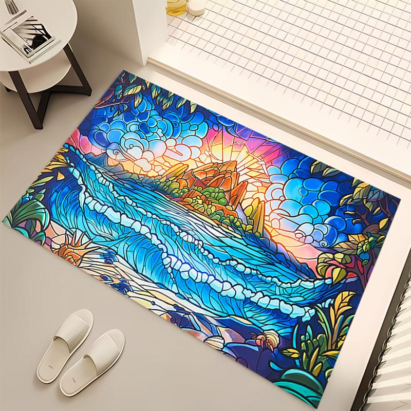 Magic The Gathering Print Area Rug - Soft,Washable Non-Slip Indoor Mat,Living Room,Home Office Decorative Rug