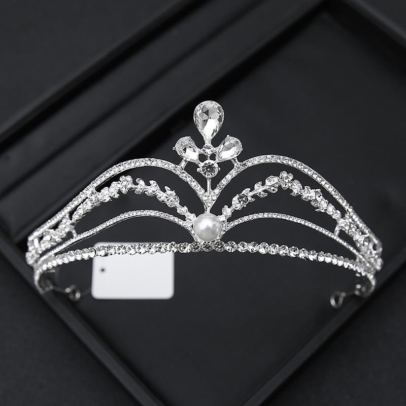 Strass-Tiara: Braut, 18. Geburtstag, Prinzessin & Kind Haarschmuck
