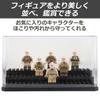 nullie Mini Figure Block Display Showcase Collection Case Set of 2