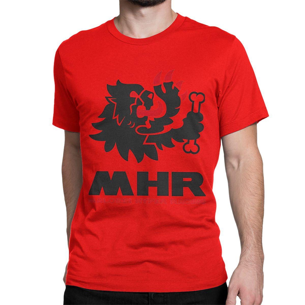 Мужские Женские Футболки Италия Мотоциклетные Гонки MHR Удивительные Хлопковые Футболки Короткий Рукав Футболки Malossi Круглый Вырез Графический Принт S