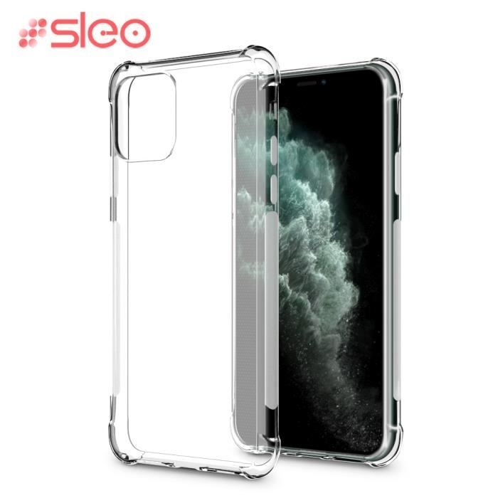 Coque - SLEO - iPhone 11 Pro Max - Silicone TPU - Imperméable - Antidérapante