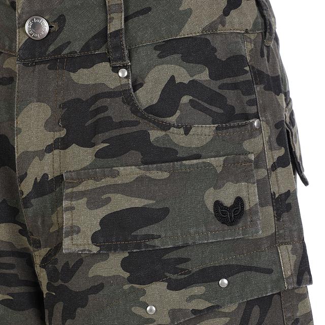 Lara Fox Camo Pocket Pants Khaki Bq2Wp003
