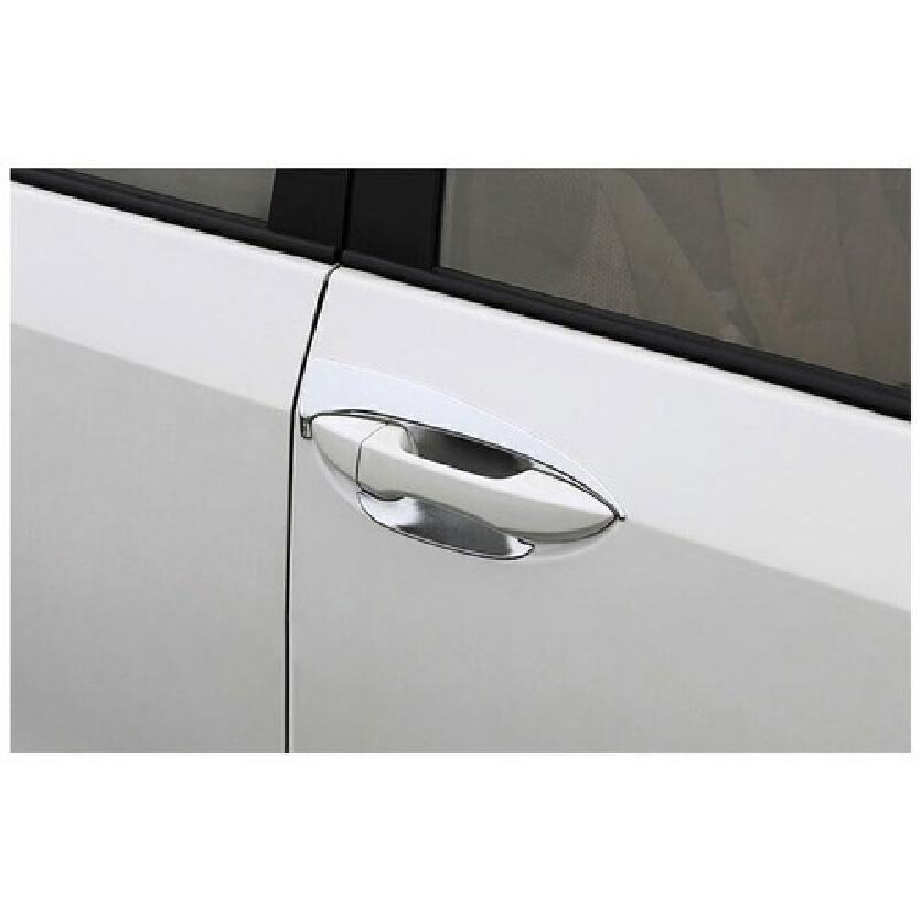For Toyota Corolla 2014-2018 Chrome Silver Exterior Side Door Bowl Frame Trim 4X