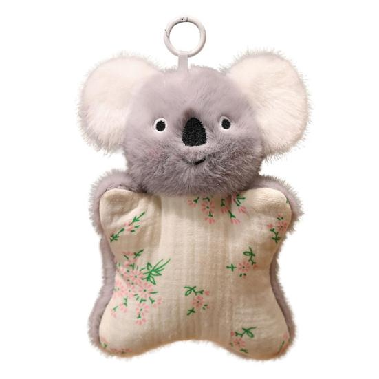 

Stuffed Toys Soft Plush Bean Hand Puppet Wrist Bag Toy Pendant Cute Protector Backpack Car Keychain A