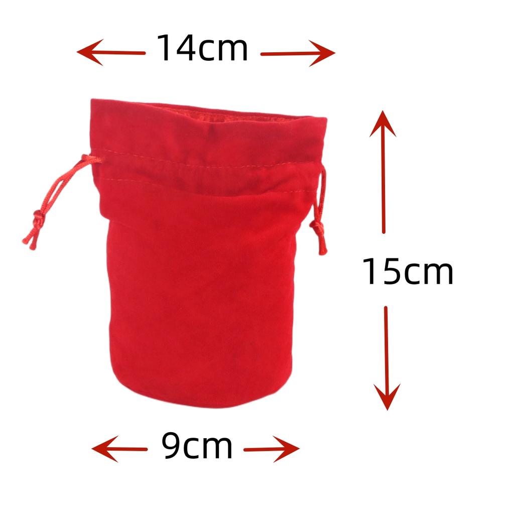 Dice Pouch Dice Holder Role Game High Quality Velvet Drawstring Pouch Jewelry Packing for TRPG Table Games Entertainment Board Games