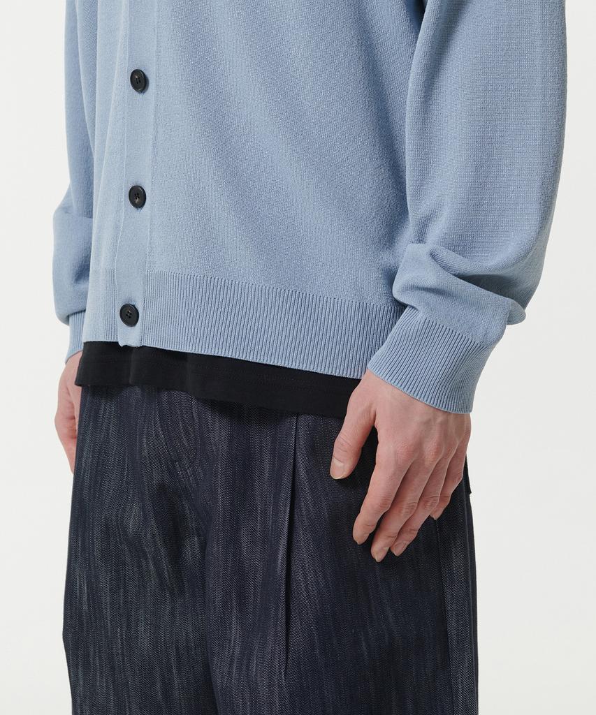 Musinsa Standard Cool Touch Essential Cardigan [Sky Blue]