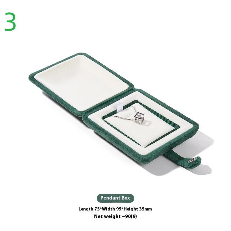 Velvet Ring Box Classical Earring Necklace Bangle/Bracelet Case Jewelry Gift Box For Wedding Jewelry Display Storage Box