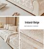 Four Seasons Non-Slip Jacquard Sofa Cushion Cover - European Style, Light Luxury, Modern Design