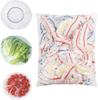 100/200 disposable bowl LIDS, elastic plastic food storage bags, transparent cling film, food covers, reusable for vegetables, p