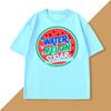 Twinkling Watermelon Tshirt Unisex WOMEN Casual Short Sleeve T Shirt Cotton Breathable Tshirt Funny Summer Unisexs Clothes Tops