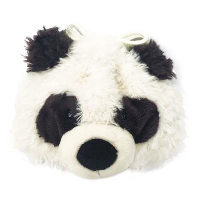 NICI Figure Face Pouch, Panda Drawstring, Black and White, Animal, 3090654