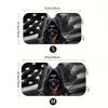 Universal Front Windshield Aluminum Foil Sunshade - Easy Installation & Storage