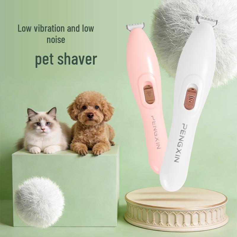 Rechargeable Pet Hair Trimmer for Paws, Eyes, Tail, and Pads