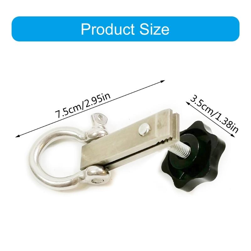 Vehicle Mudguard Dents Repair Tool Adjustable Clamp With/With Out Rope Option, Easy Installation Fit for Car Maintenance