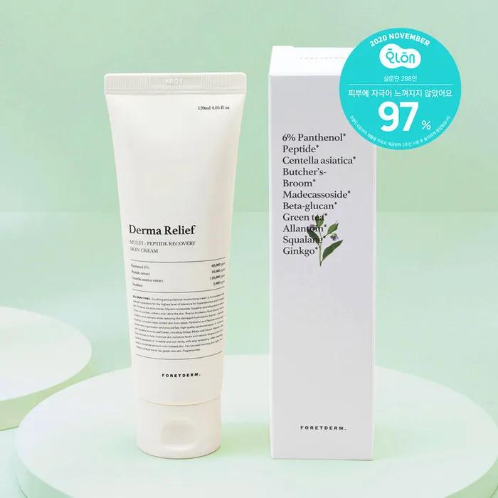 Peptid Derma Relief Creme Großpackung 120ml