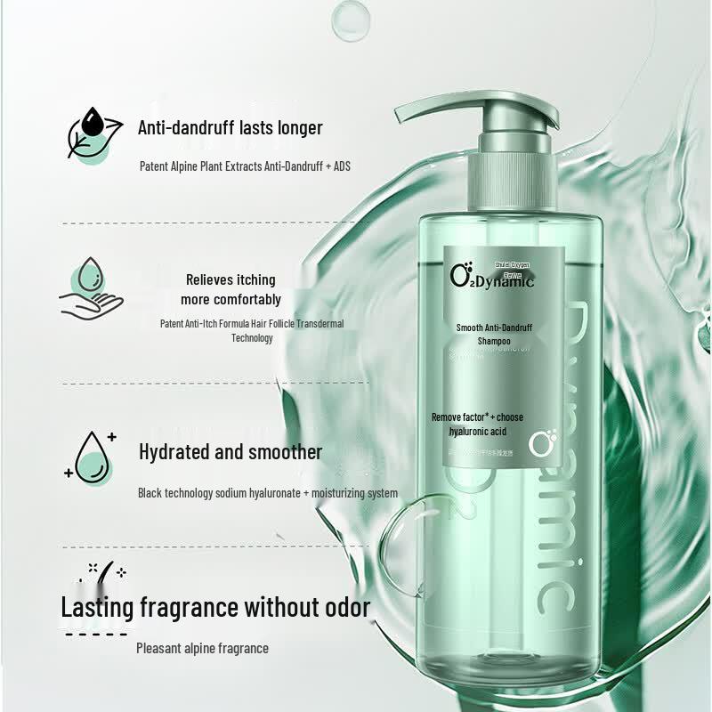 Slek O2 Dynamic Smooth Anti-Dandruff Shampoo