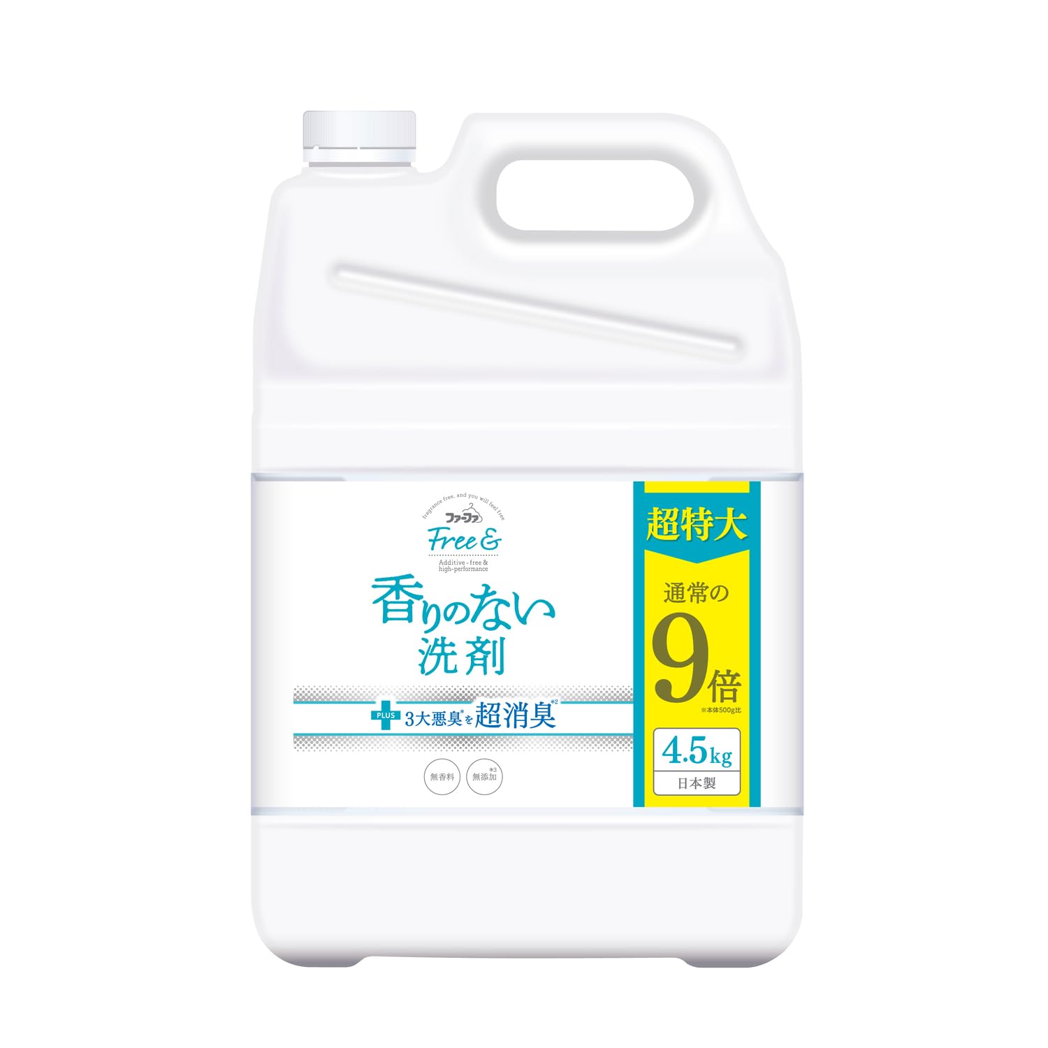 

FaFa Free Ultra Con Liquid & Detergent, Unscented, Refill, 4.5kg белый