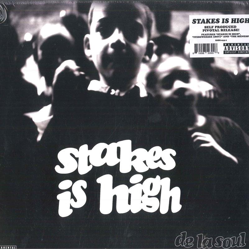 LP Record DE LA SOUL  Stakes Is High RMM0541 CHRYSALIS 2023 Europe Rap  HipHopRB