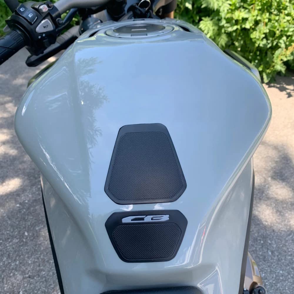 Wodpice Motorcycle Fuel Tank Protector for CB750 2023, Waterproof Fuel Tank Side Traction Pad, Anti-Slip Fuel Tank Sticker