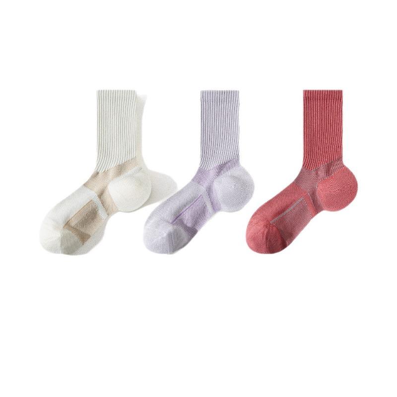 Damen Sommer Freizeit Sport Handtuch Unterseite Absorbiert Schweiß Atmungsaktiv Deodorant Rutschfeste Socken