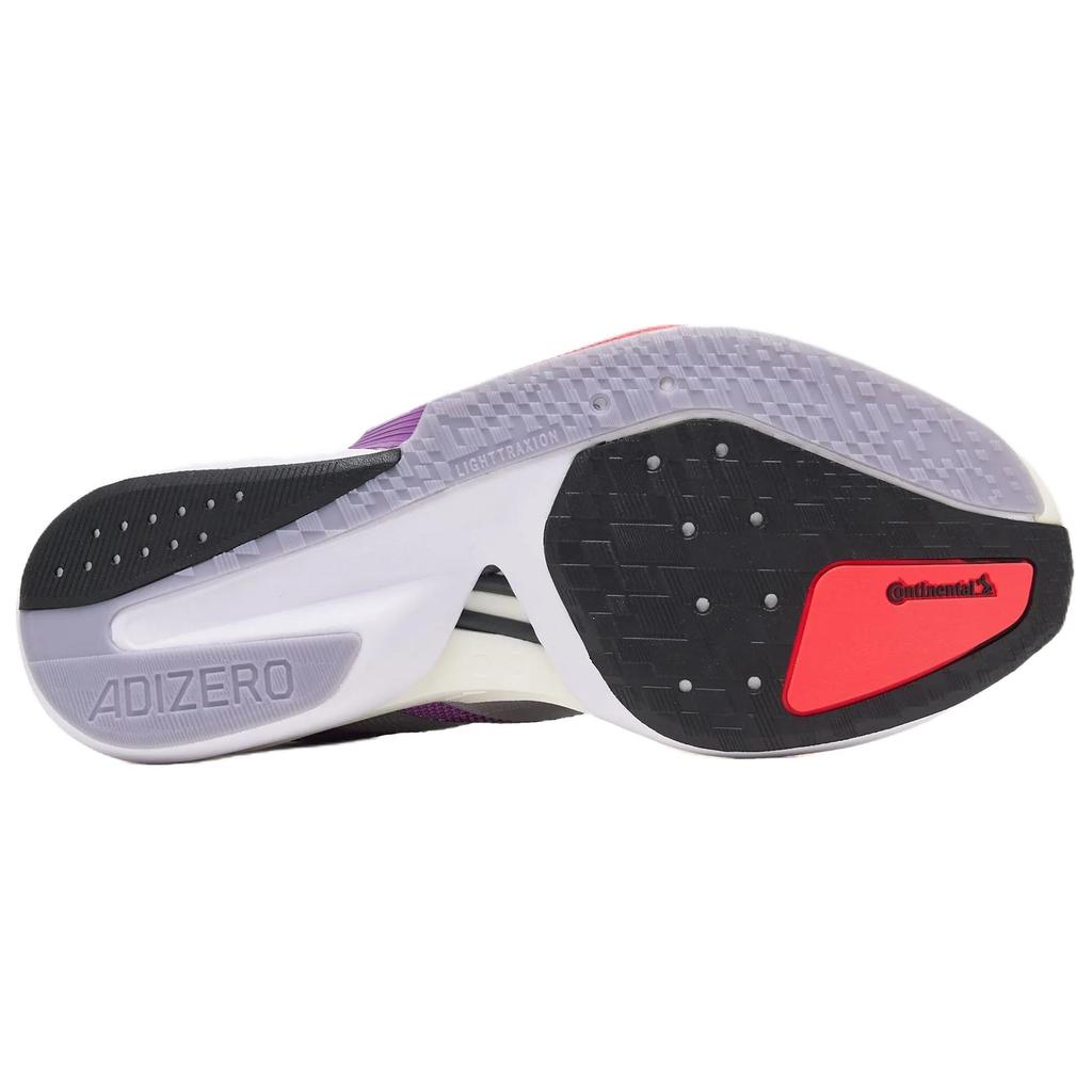 Adidas Adizero Boston 13 Purple Burst Lucid Red Men Sneakers Silver-Metallic JS4943