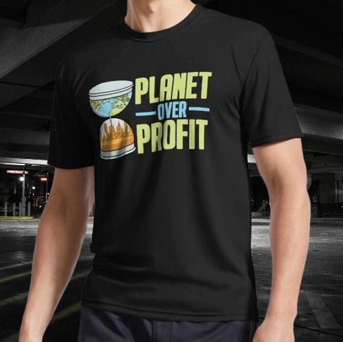 Climate Change Active T-Shirt Funny Size Mode American T-shirt 2XL