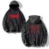 Hoodies Vintage  Women Men Skull Cross Print Hooded Sweatshirts Oversize Hip Hop Male Pullover Winter Clothes