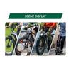 A16P-P5C Display LCD per Bicicletta Elettrica 24V-60V Ebike Display Intelligente IP67 UART Display LCD Colorato