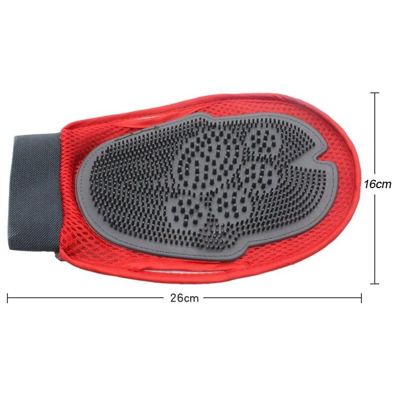 Pet Grooming Glove Hair Removal Brush Cat Dog Fur Hair Deshedding Gentle Efficient Dog Combs Pet bathing Massage Products