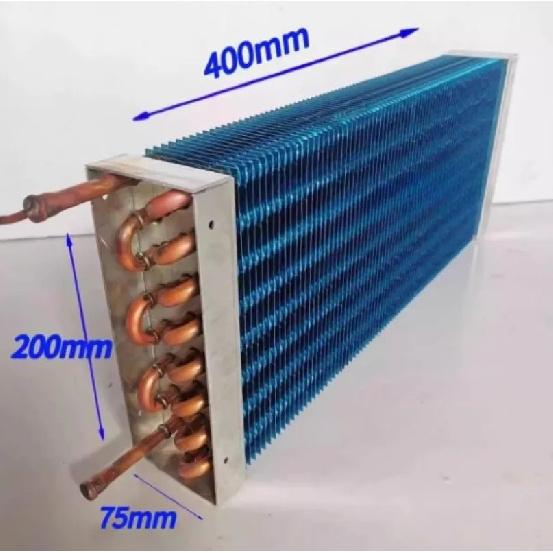 Freezer refrigerator display cabinet refrigerated commercial finned evaporator condenser radiator pure copper pipe Brand New