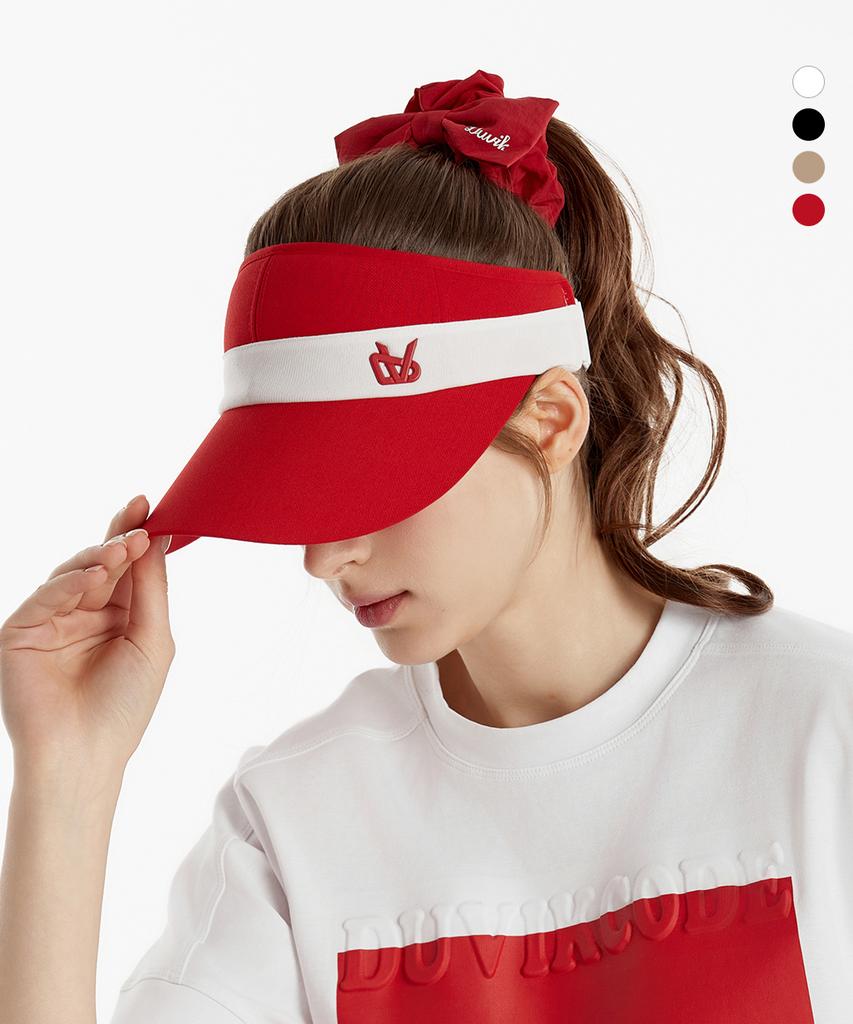 DUVIK Women'S Sporty Color Block Sun Visor De2Wap723