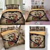 Luxurious Nightmare Before Christmas Duvet Cover With Pillow Cases Quilt Cover Bedding Set For Halloween Enthusiasts