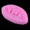 Tvar květu růže silikonový fondant dortová forma